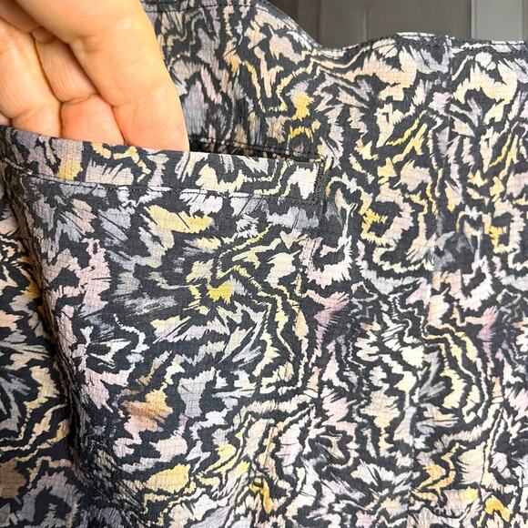 Athleta Trekkie Tapered Jogger Abstract Color-Size 10 - Picture 3 of 10